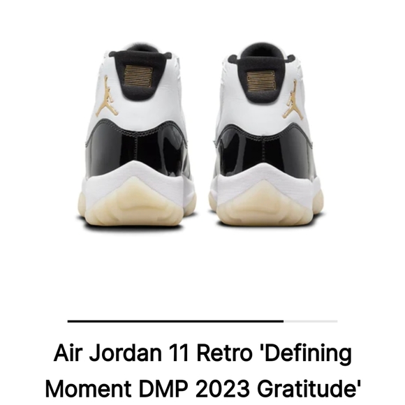 NWT Men's Air Jordan 11 Retro 'Defining Moment DMP 2023 Gratitude' - Picture 9 of 13